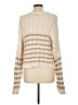 American Eagle Outfitters 100% Cotton Stripes Ivory Pullover Sweater Size L - photo 2