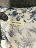 Max Studio Floral Blue 3/4 Sleeve Button-Down Shirt Size S - photo 7