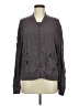 Three Dots 100% Viscose Gray Jacket Size M - photo 1
