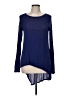 BCBGMAXAZRIA Blue Long Sleeve Blouse Size M - photo 1