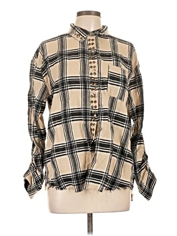 Miss Me Long Sleeve Blouse (view 1)