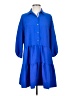 DKNY Blue Casual Dress Size 2 - photo 1