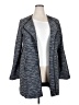 JM Collection Chevron-herringbone Gray Coat Size XXL - photo 1
