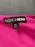 Fashion Nova 100% Polyester Solid Pink Romper Size M - photo 4