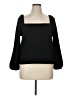 Madewell Black 3/4 Sleeve Top Size XL - photo 1