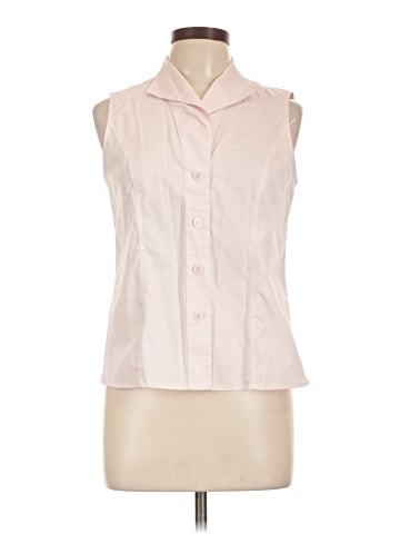 Calvin Klein Sleeveless Button-Down Shirt (view 1)