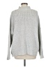 Debut Silver Turtleneck Sweater Size M - photo 2