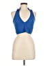 Shein Blue Sleeveless Blouse Size 6 - photo 1