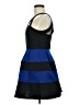 Crystal Doll Color Block Blue Cocktail Dress Size 7 - photo 5