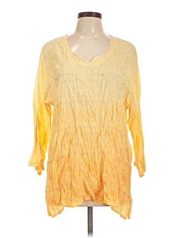 Sol 3/4 Sleeve Blouse (view 1)