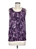 Christopher & Banks 100% Polyester Purple Sleeveless Blouse Size M - photo 1