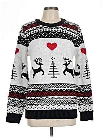 Derek Heart Pullover Sweater (view 1)