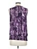 Christopher & Banks 100% Polyester Purple Sleeveless Blouse Size M - photo 2