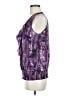 Christopher & Banks 100% Polyester Purple Sleeveless Blouse Size M - photo 5