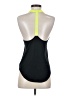 Nike 100% Polyester Solid Black Active Tank Size XS - photo 2