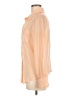 American Rag Cie 100% Polyester Color Block Orange Long Sleeve Blouse Size M - photo 5