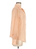 American Rag Cie 100% Polyester Color Block Orange Long Sleeve Blouse Size M - photo 4
