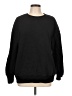 Automet Solid Black Pullover Sweater Size L - photo 1