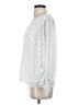 CeCe 100% Polyester Polka Dots White 3/4 Sleeve T-Shirt Size XS - photo 5