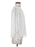CeCe 100% Polyester Polka Dots White 3/4 Sleeve T-Shirt Size XS - photo 4