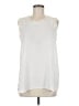 CAbi 100% Polyester Ivory Sleeveless Blouse Size M - photo 1