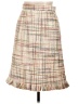 Akris Punto Tweed Tan Casual Skirt Size 6 - photo 1