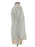 Ann Taylor Gray Long Sleeve Button-Down Shirt Size 0 - photo 4