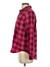 Vineyard Vines Performance 100% Polyester Checkered-gingham Burgundy Long Sleeve Blouse Size 2 - photo 5