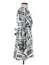 Express 100% Polyester Graphic White Casual Dress Size XS - photo 4