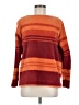 Assorted Brands Stripes Orange Pullover Sweater Size S - photo 1