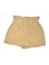 Express Outlet Solid Tan Khaki Shorts Size XXS - photo 1