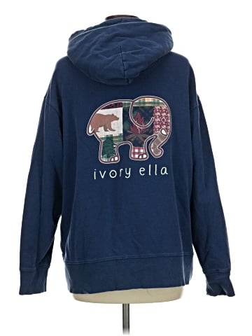 Ivory Ella Pullover Hoodie (view 2)