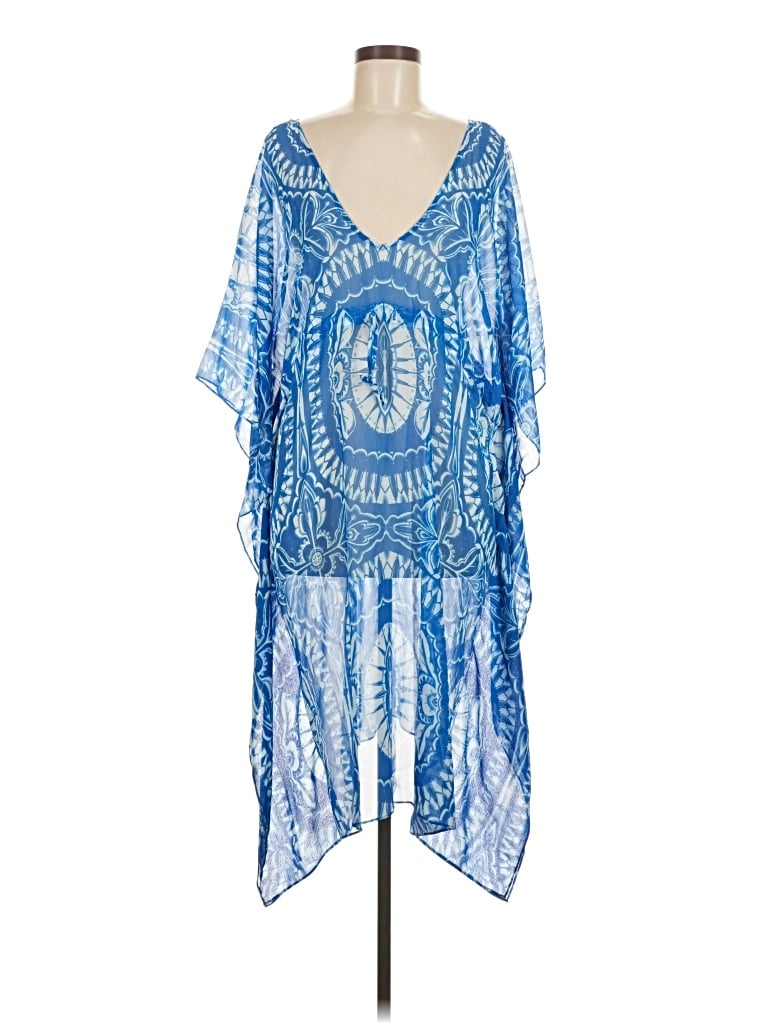 Pre-owned Echo Casual Dress In Blue