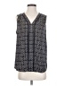 Pleione 100% Polyester Black Sleeveless Blouse Size XS - photo 1