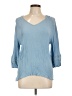 Cure Blue 3/4 Sleeve Blouse Size L - photo 1