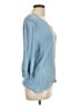 Cure Blue 3/4 Sleeve Blouse Size L - photo 4
