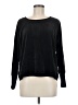 Hue 100% Polyester Black Pullover Sweater Size M - photo 1