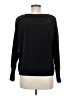 Hue 100% Polyester Black Pullover Sweater Size M - photo 2