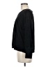 Hue 100% Polyester Black Pullover Sweater Size M - photo 5