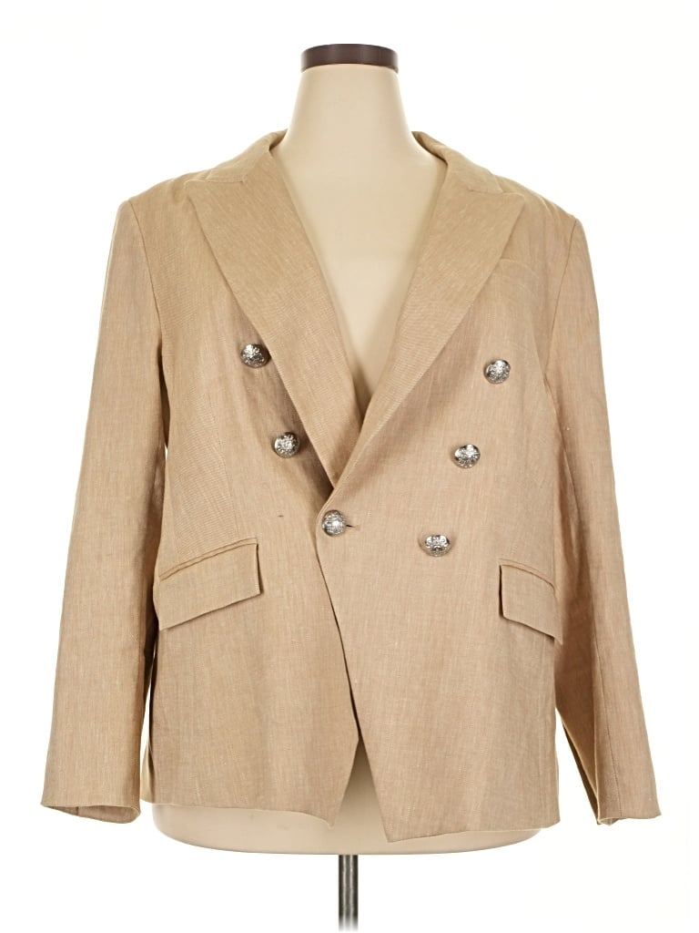 Pre-owned Veronica Beard Blazer Jacket In Brown