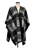 Ike Behar 100% Polyester Gray Poncho One size - photo 1