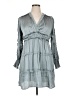 o.p.t 100% Polyester Gray Casual Dress Size XL - photo 1