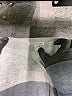August Silk Color Block Gray Pullover Sweater Size L - photo 7