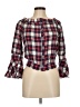 Love Notes 100% Cotton Red 3/4 Sleeve Blouse Size M - photo 1