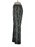 Etcetera Print Teal Dress Pants Size 10 - photo 5