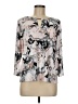 Calvin Klein Gray 3/4 Sleeve Blouse Size M - photo 1