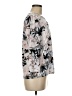 Calvin Klein Gray 3/4 Sleeve Blouse Size M - photo 4
