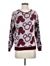 Disney 100% Polyester Print Burgundy Pullover Sweater Size S - photo 1