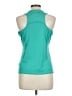 Brooks 100% Polyester Teal Sleeveless T-Shirt Size L - photo 2