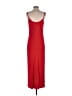 Zara Solid Red Casual Dress Size M - photo 2